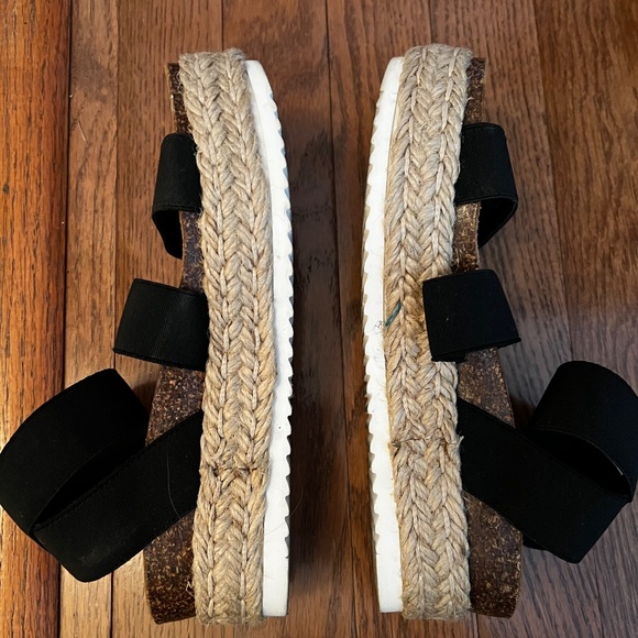 Steve Madden Kimmie Black Espadrilles - Picture 2 of 2